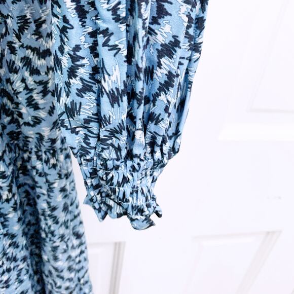 Zara Print Midi Dress - Picture 8 of 10